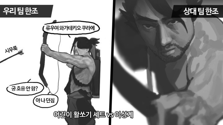 [오버워치] 적군 VS 아군 영웅의 차이점 | 인스티즈