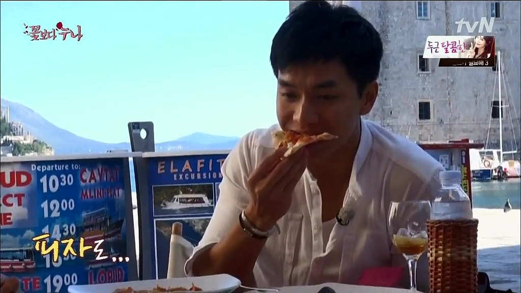 [꽃보다누나] 적게 먹는 여배우들 사이에서 이승기.jpg | 인스티즈