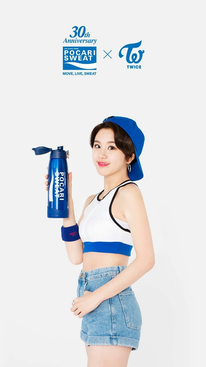트와이스 포카리스웨트 휴대폰 배경화면 | 인스티즈