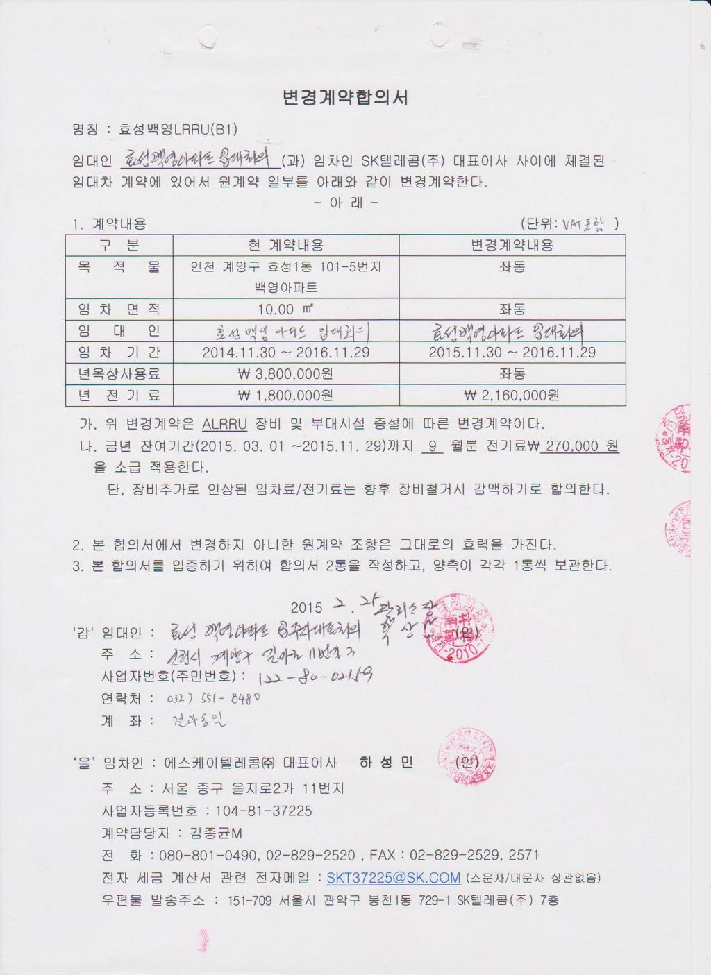 에스케이텔레콤(주) 이미지