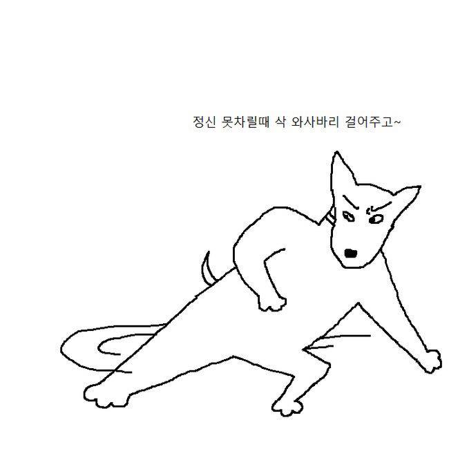 용감한 개가 주인 무시하는 만화 | 인스티즈