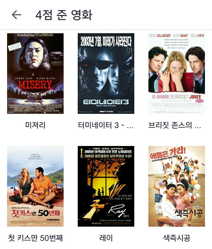 개인적인 영화 평점... | 인스티즈