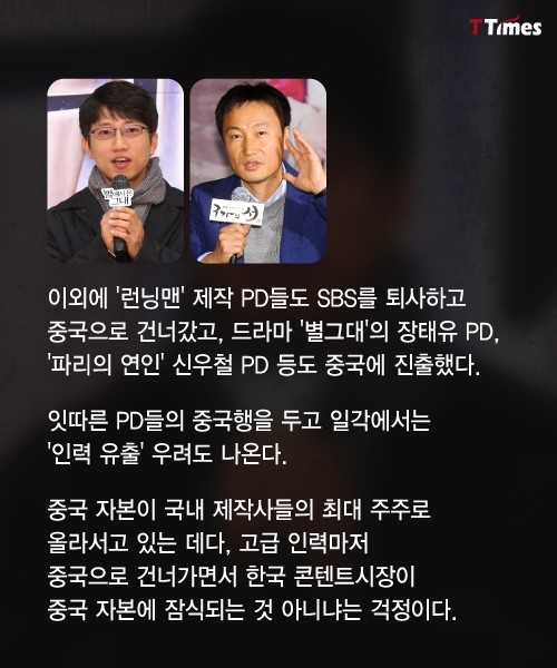 한국 예능계에 중국 입김이 커져간다 | 인스티즈