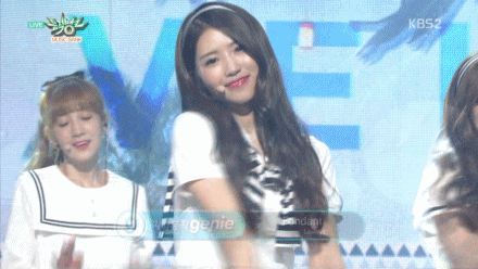 상큼함이 가득한 무대를 보여준 오늘자 러블리즈.gif | 인스티즈