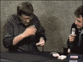 카드 사라지는 마술.gif | 인스티즈