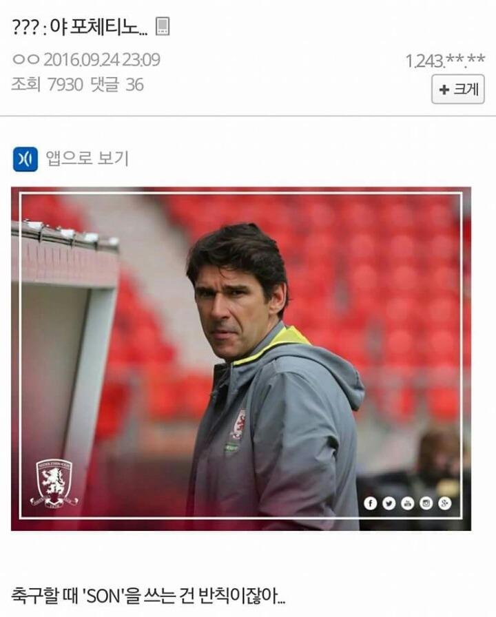 손흥민 때문에 주모 과로사 중.jpg | 인스티즈