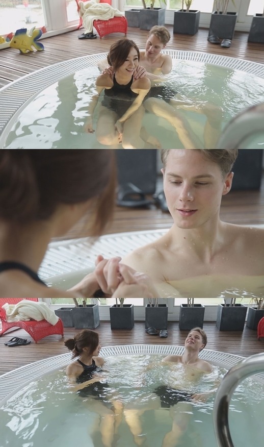 프랑스 남성과 데이트 하는 지나.JPG | 인스티즈