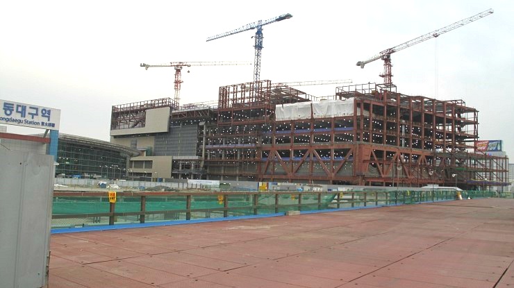 신세계동대구복합환승센터 2016.02.19 현장사진 | 인스티즈