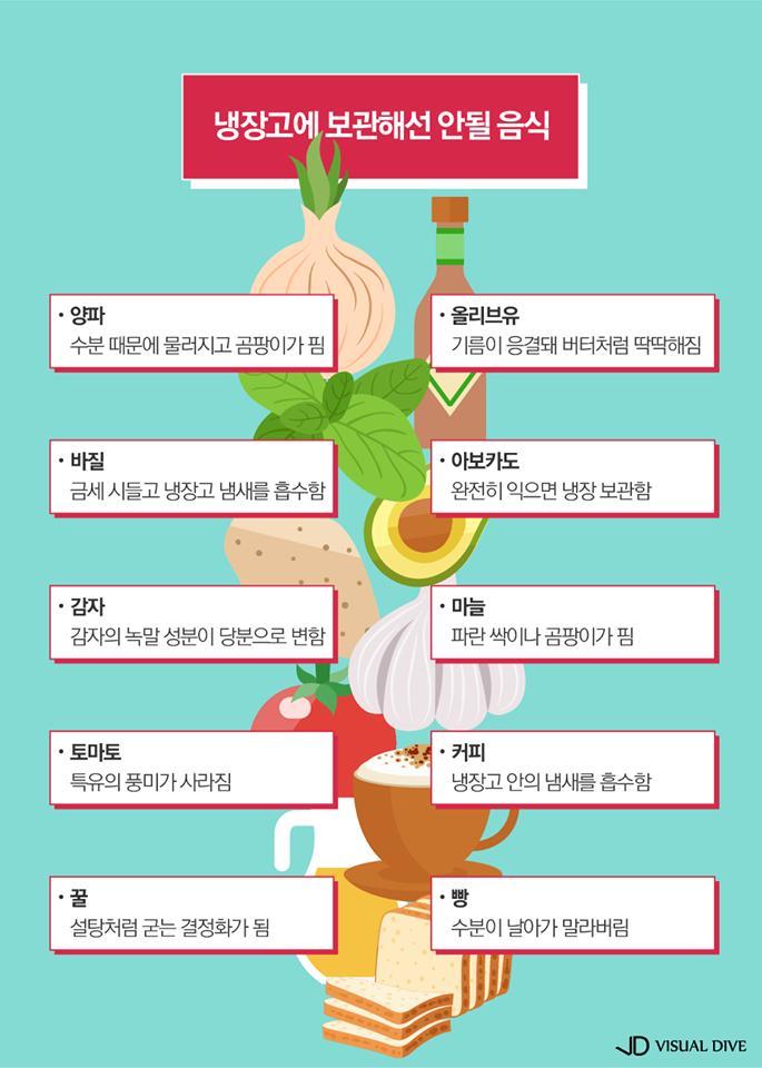 냉장고에 음식 올바르게 보관하는 팁 | 인스티즈
