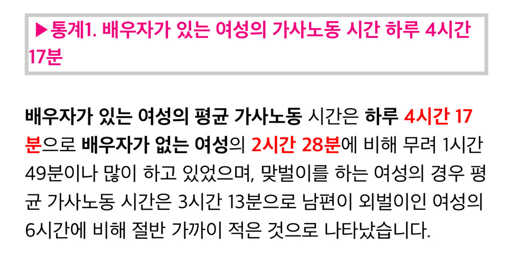 2015년 통계로 알아보는 여성의 삶 | 인스티즈