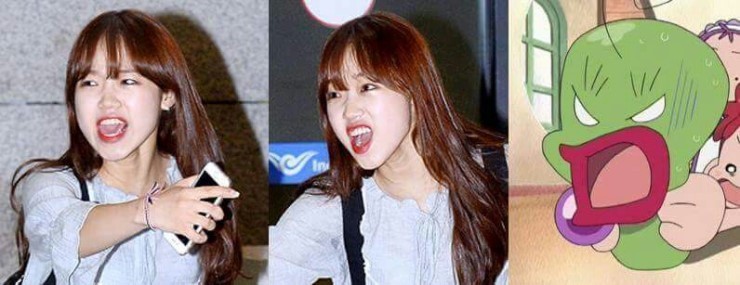만화케릭터 닮은 아이오아이 소미와 유정이 | 인스티즈