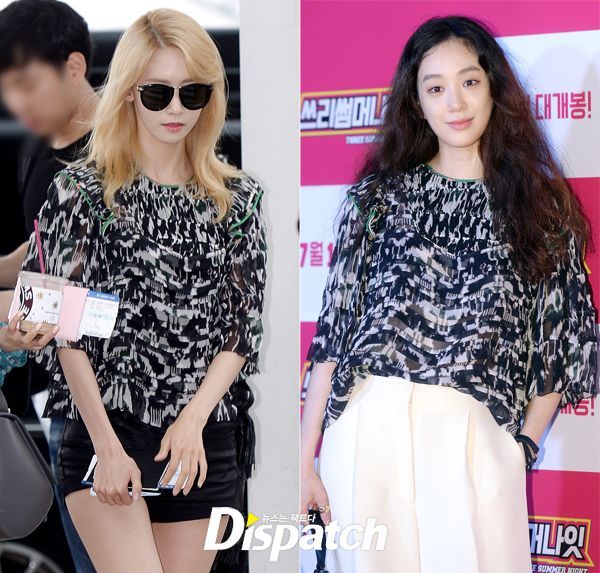 여자연예인 같은옷 모음 | 인스티즈