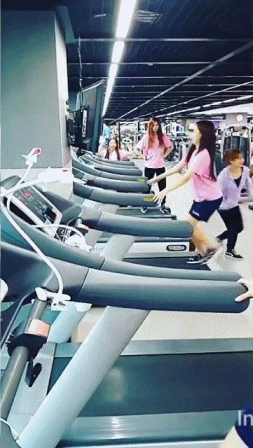 헬스장에 간 트와이스.gif | 인스티즈