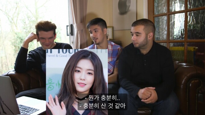 소진과 아이린 나이 평가하는 외국인 | 인스티즈