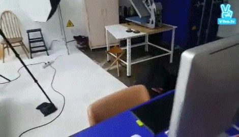 트와이스 미나 브이앱 게임방송 오프닝.gif | 인스티즈