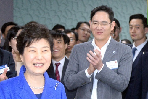 대통령과 대기업 부회장.jpg | 인스티즈