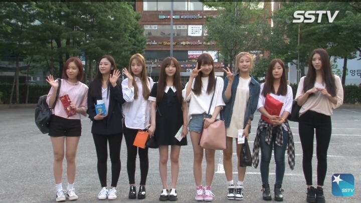 러블리즈 뮤직뱅크 출근샷 | 인스티즈