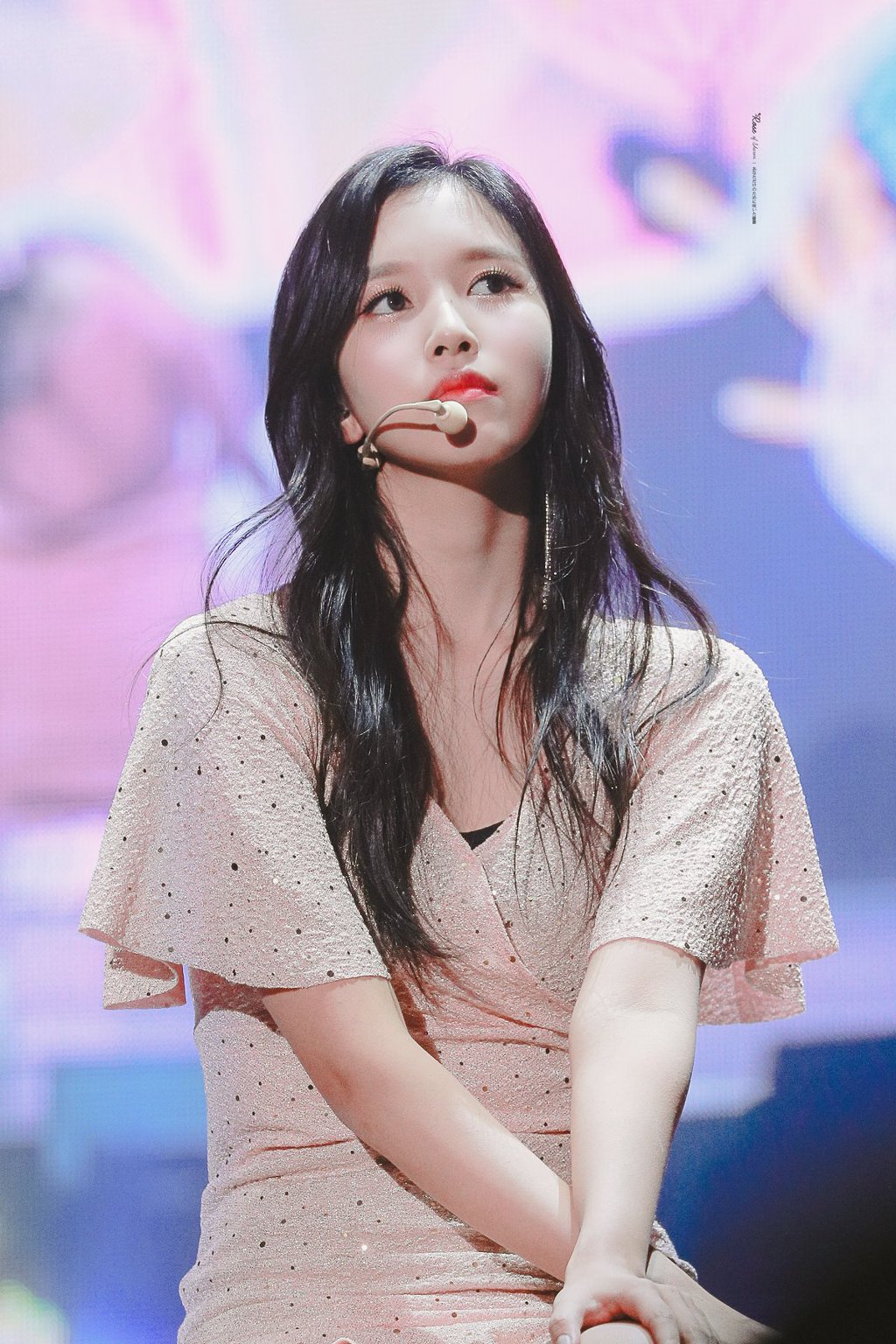 오늘 팬미팅에 모습을 비춘 트와이스 미나의 미모 ㄷㄷㄷ.jpg | 인스티즈