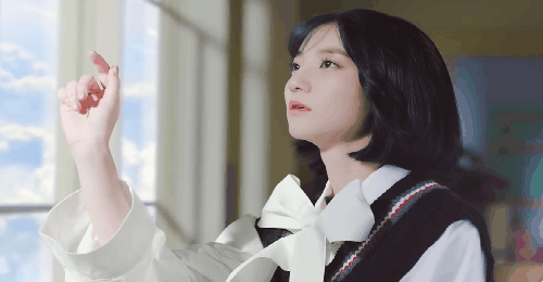 오마이걸 비밀정원 뮤비 비니.gif(데이터주의) | 인스티즈