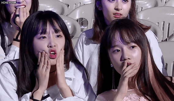 프듀48 10화에서도 같이 있는 최예나 조유리.gif | 인스티즈