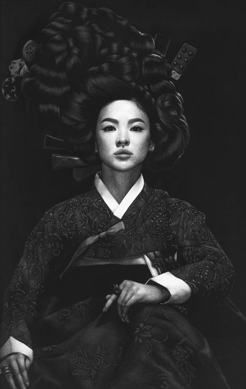 칼로 그림 그리는 사람.jpg | 인스티즈