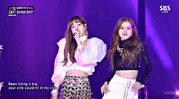 블랙핑크 가요대전 무대.gif | 인스티즈