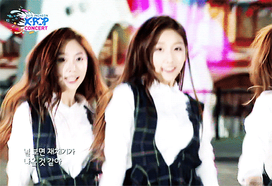 아직도 헷갈려하는 사람이 많다는 러블리즈 지수와 예인이.gif | 인스티즈