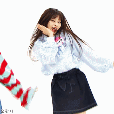 180606 주간아이돌 프로미스나인 이나경.gif | 인스티즈