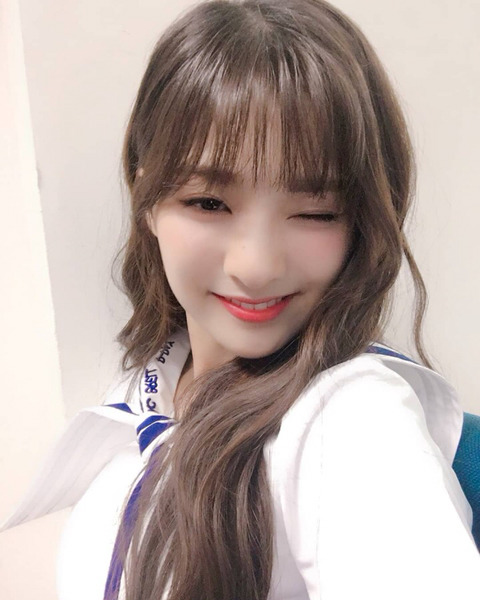 약속회 공연끝나구 만남대기중에 프로미스 나인 이나경 | 인스티즈