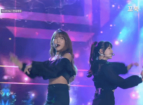 부산원아시아페스티벌(BOF) 여자친구 밤+시간을달려서.gif | 인스티즈