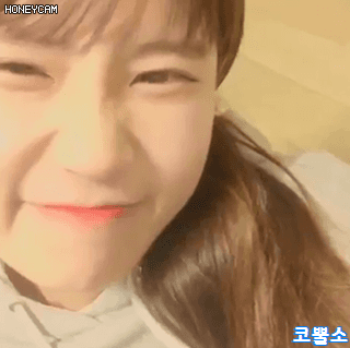 카메라에 들이미는 송하영.gif | 인스티즈