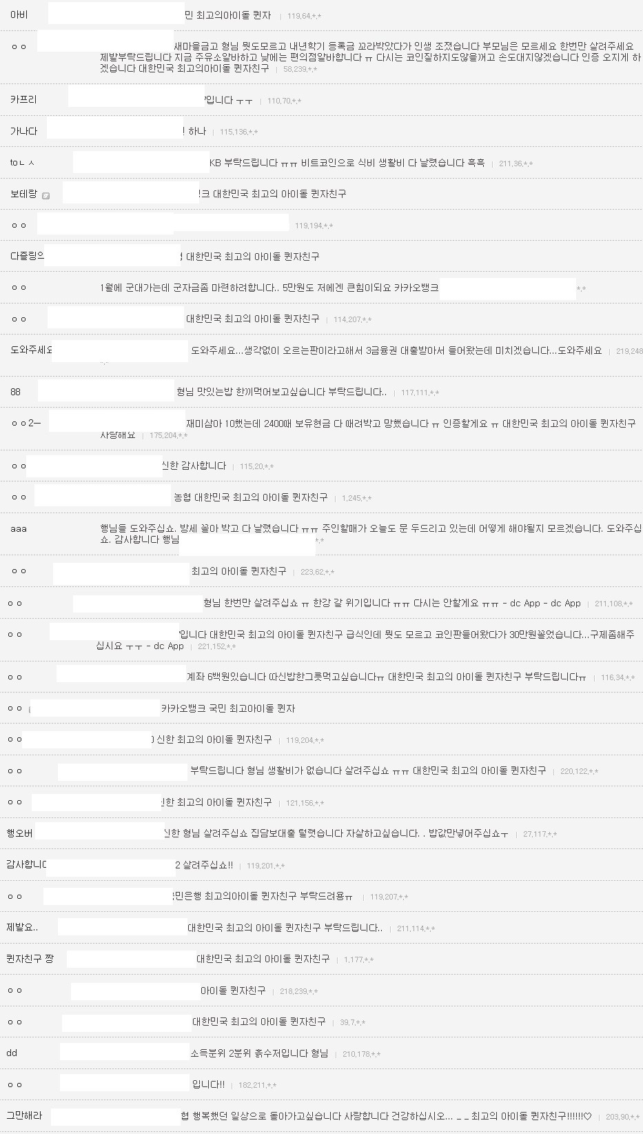 현재 비트코인 갤러리 상황..jpg | 인스티즈
