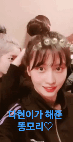 트와이스 모모 인스타그램 스토리 ㄷㄷㄷ(feat 다현) | 인스티즈